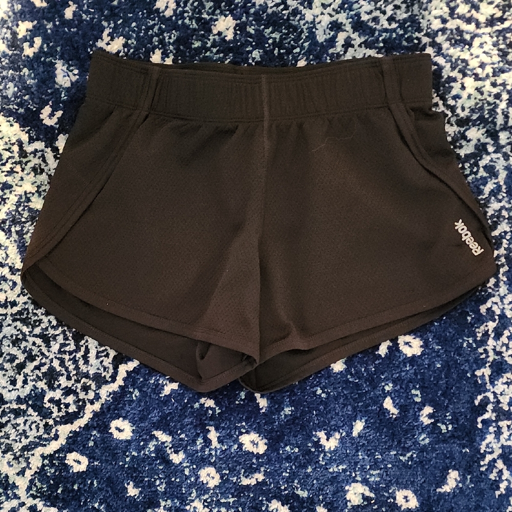 Reebok Women's Black Athletic Shorts